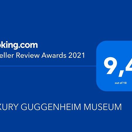 Luxury Guggenheim Museum Apartman Bilbao Kültér fotó