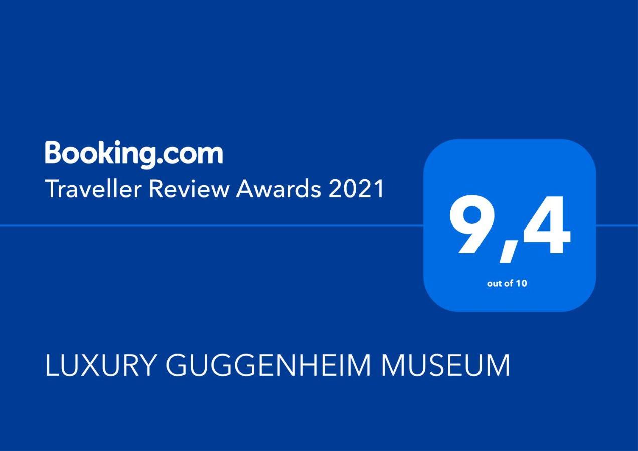 Luxury Guggenheim Museum Apartman Bilbao Kültér fotó